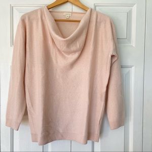 GARNET HILL CASHMERE Cowl Neck Sweater